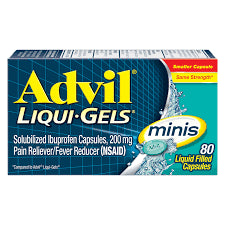 Advil Liqui-gel Mini Pain & Headache Reliever 80ct - Advil ...