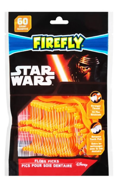 Firefly Floss Picks, Star Wars 60 ea