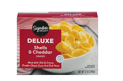 Signature SELECT Shells And Cheese Dinner Deluxe Box - 12 Oz . 10/2025