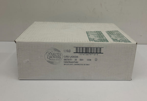 Dakota Growers Curly Lasagna, 10 lb