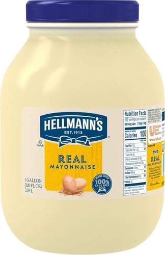 Hellmann's Real Mayonnaise Jar, 1 Gallon (128 Fl Oz)