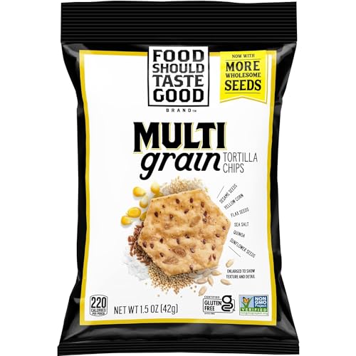 Food Should Taste Good Multigrain Tortilla Chips, 1.5 Oz