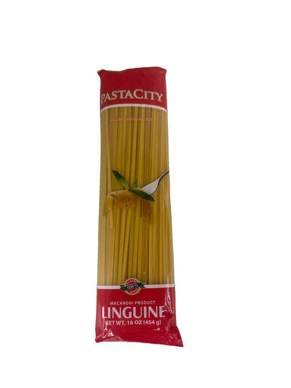 Pasta City Linguine Pasta, 16 oz (454 g) — EXP: 01/2028
