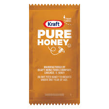 Kraft Pure Honey Portion Packets, 200 Count