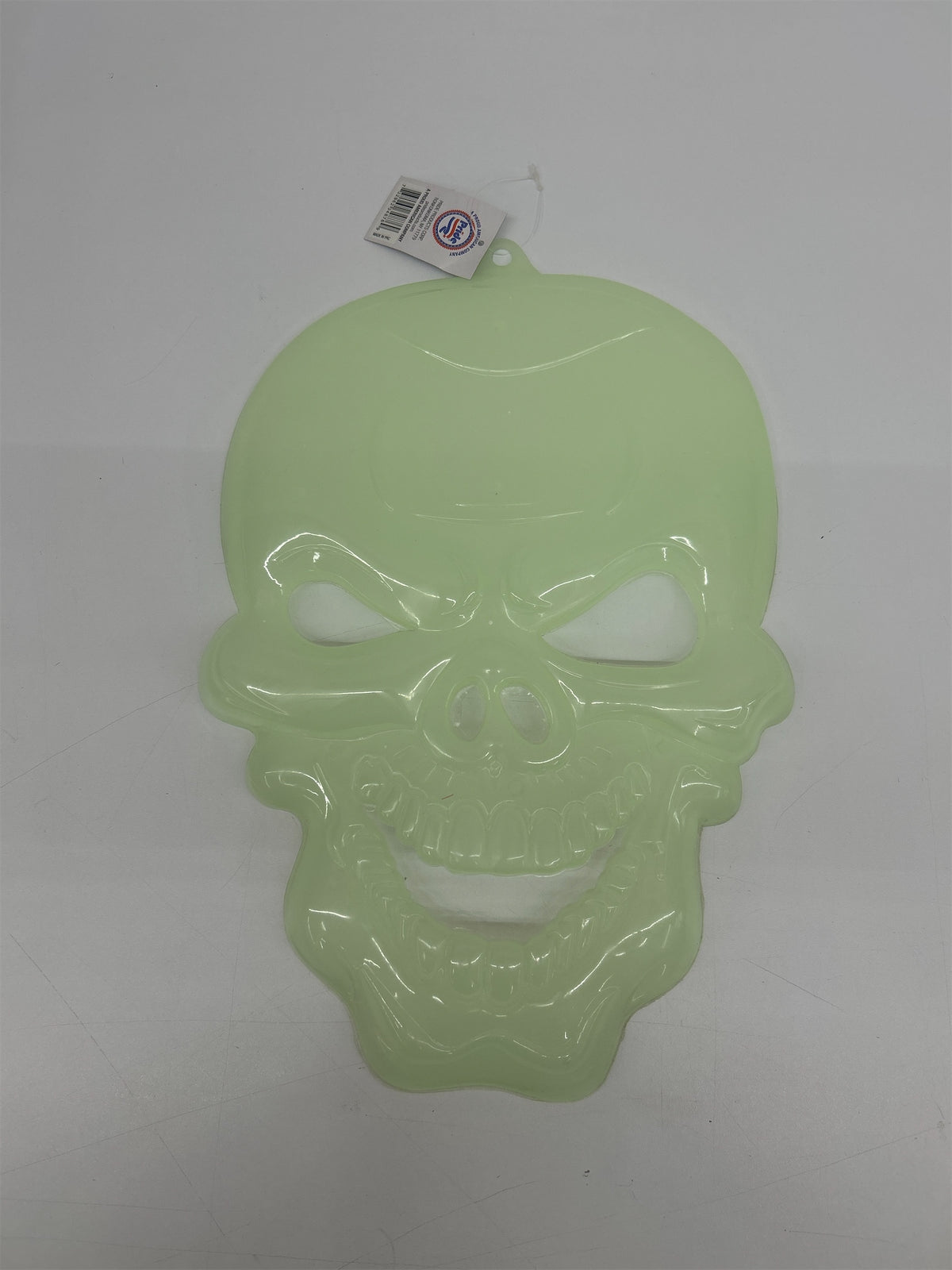 Glow in the Dark Hanging  Skeleton Face Halloween