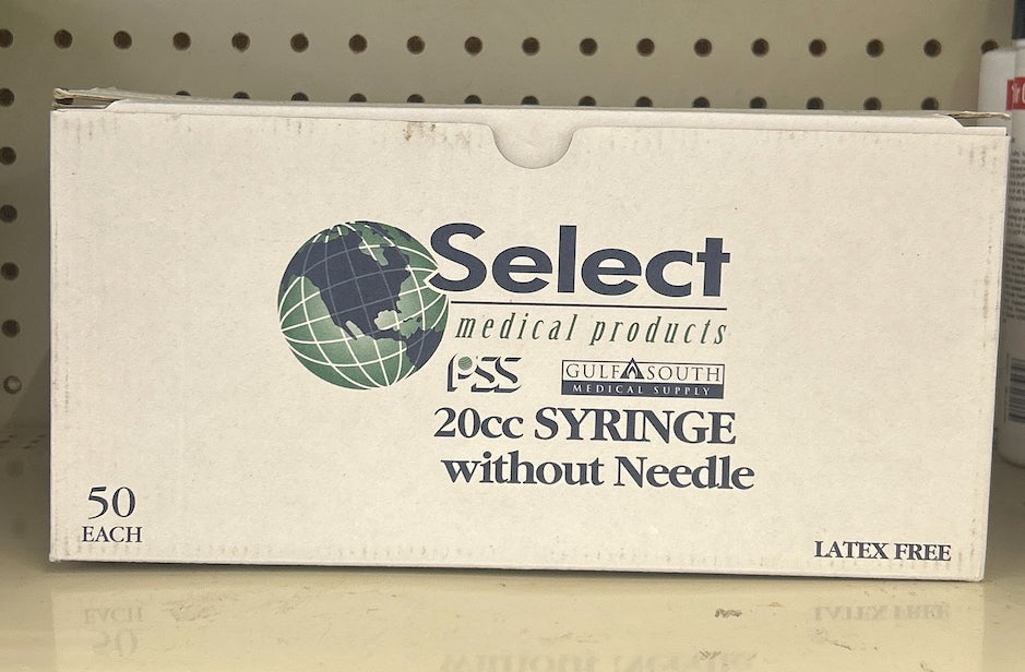 20cc syringe without needle