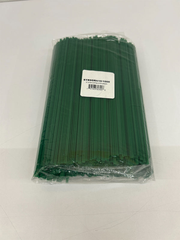 1000 pcs 9” sticks coffee green