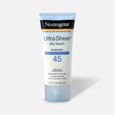 Neutrogena Ultra Sheer Dry-Touch Sunscreen, SPF 45, 3 oz. by ...