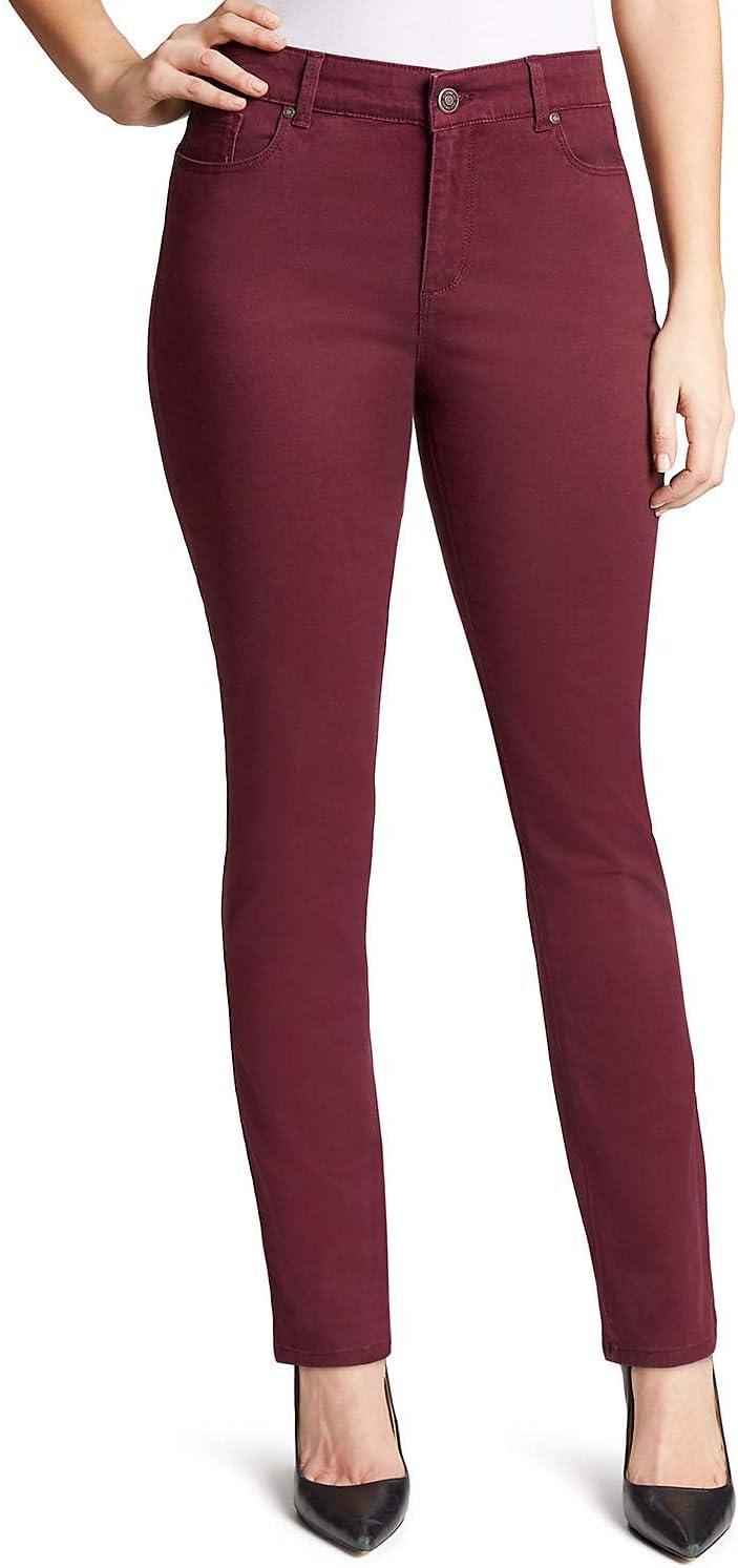 Bandolino Women's Amy Tummy Control Straight Leg Denim Jean