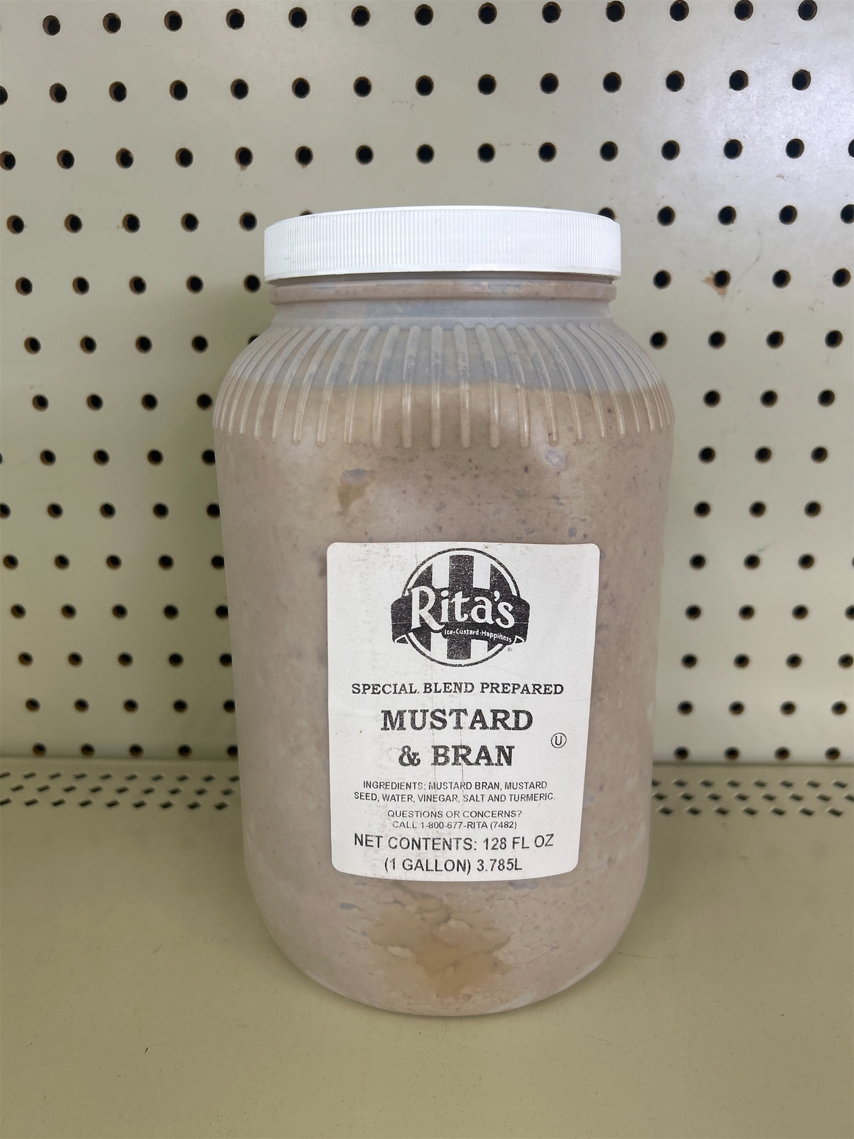 Rita’s Mustard &Bran 1 Gallon 12/2026
