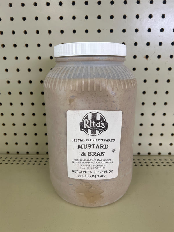 Rita’s Mustard &Bran 1 Gallon 12/2026