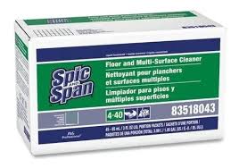 Caja 45 Sobres De Limpiador De Piso Y Multiuso Spic And Span ...
