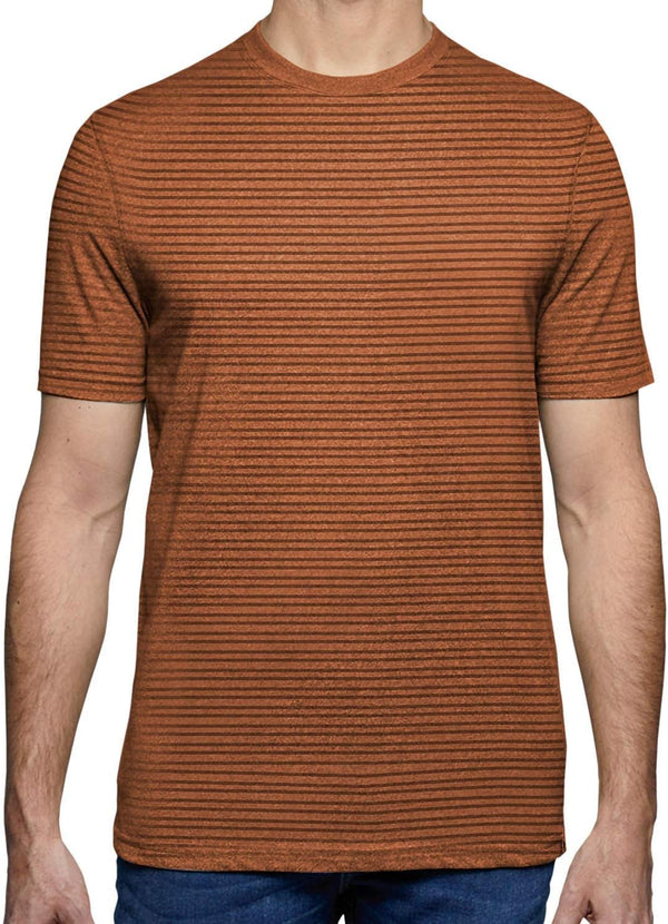 Copper & Oak Men's T-Shirt Fire Stripe Large