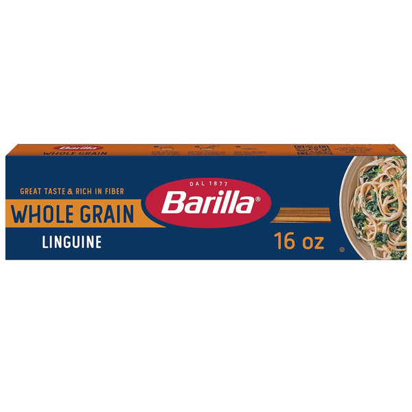 Barilla Whole Grain Linguine Pasta, 100% Whole Grain Pasta, 16oz.