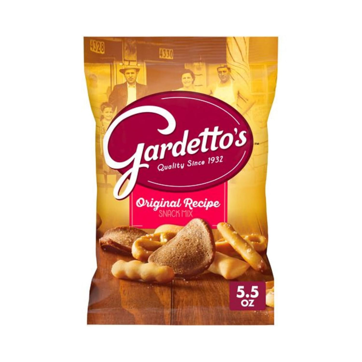 Gardetto's Roasted Garlic Rye Chips, 5.5 oz. Snack Bag