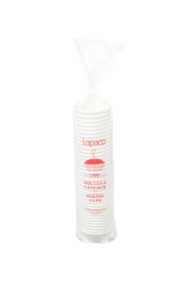 Lapaco White Baking Cup, 1000