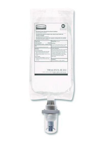 Auto Foam Refill Antibacterial Hand Soap, Fragrance-Free, 1,100 mL