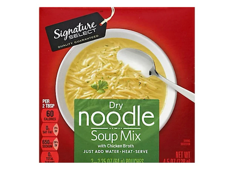 Signature SELECT Soup Mix Noodle - 2-2.25 Oz.