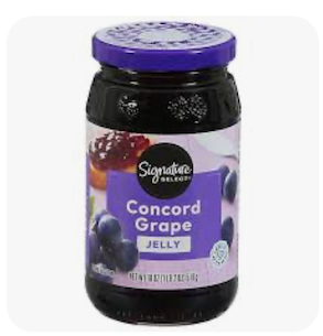 Signature Concord grape jelly 32oz. EXP: 5/2026