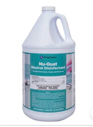 Nu Quat Neutral Cleaner Disinfectant - 1 Gal.