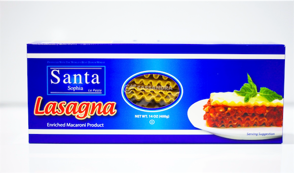 Santa Sophia Lasagna, 14 oz (400 g) — EXP: 08/2027