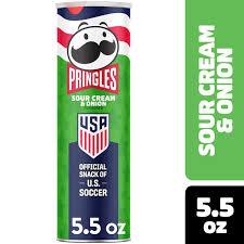 Pringles Cheddar & Sour Cream Potato Crisps Chips | GIANT ...