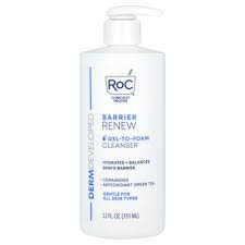 RoC - Brandclub - RoC Barrier Renew Gel-To-Foam Cleanser ...