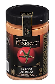 Signature Reserve Pasta Sauce Alfredo La Rosa - 13 Oz . EXP: 2/2026